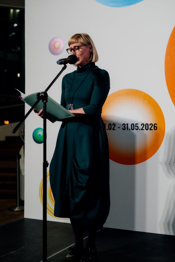 Wernisaż wystawy Stefan Knapp – alchemik i wizjoner [fot. Katarzyna Szymańska / Centrum Sztuki Współczesnej "Znaki Czasu" w Toruniu] Kliknij, aby powiększyć zdjęcie