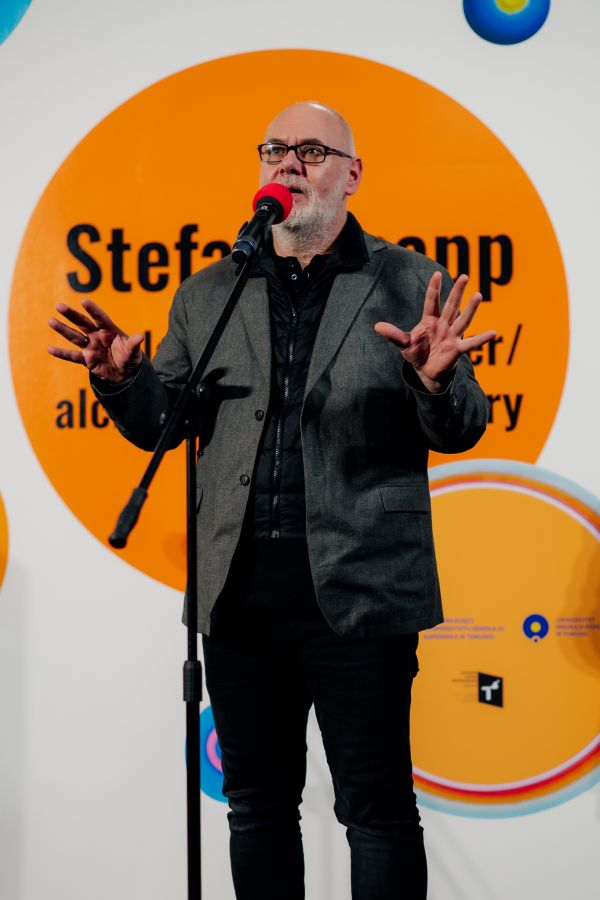 Wernisaż wystawy Stefan Knapp – alchemik i wizjoner [fot. Katarzyna Szymańska / Centrum Sztuki Współczesnej "Znaki Czasu" w Toruniu] Kliknij, aby powiększyć zdjęcie