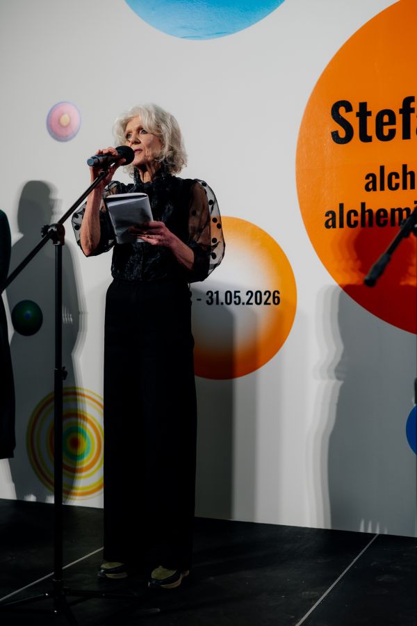 Wernisaż wystawy Stefan Knapp – alchemik i wizjoner [fot. Katarzyna Szymańska / Centrum Sztuki Współczesnej "Znaki Czasu" w Toruniu] Kliknij, aby powiększyć zdjęcie