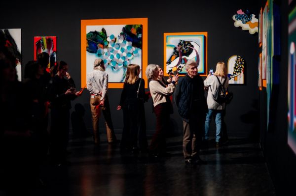 Wernisaż wystawy Stefan Knapp – alchemik i wizjoner [fot. Katarzyna Szymańska / Centrum Sztuki Współczesnej "Znaki Czasu" w Toruniu] Kliknij, aby powiększyć zdjęcie