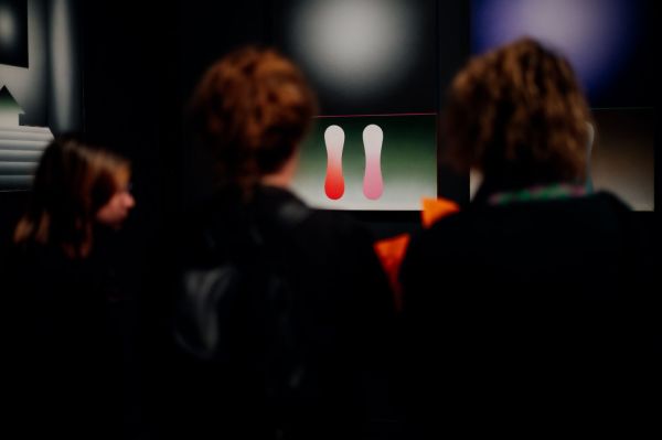 Wernisaż wystawy Stefan Knapp – alchemik i wizjoner [fot. Katarzyna Szymańska / Centrum Sztuki Współczesnej "Znaki Czasu" w Toruniu] Kliknij, aby powiększyć zdjęcie