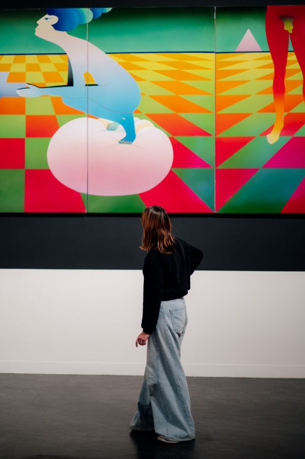 Wernisaż wystawy Stefan Knapp – alchemik i wizjoner [fot. Katarzyna Szymańska / Centrum Sztuki Współczesnej "Znaki Czasu" w Toruniu] Kliknij, aby powiększyć zdjęcie