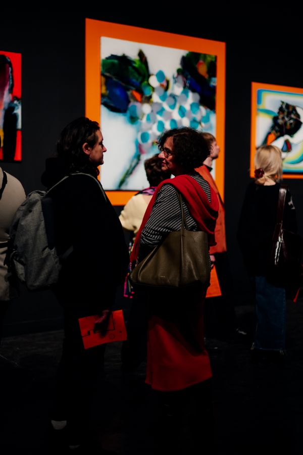 Wernisaż wystawy Stefan Knapp – alchemik i wizjoner [fot. Katarzyna Szymańska / Centrum Sztuki Współczesnej "Znaki Czasu" w Toruniu] Kliknij, aby powiększyć zdjęcie