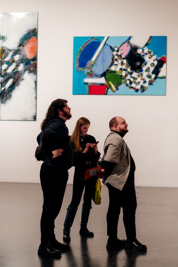 Wernisaż wystawy Stefan Knapp – alchemik i wizjoner [fot. Katarzyna Szymańska / Centrum Sztuki Współczesnej "Znaki Czasu" w Toruniu] Kliknij, aby powiększyć zdjęcie