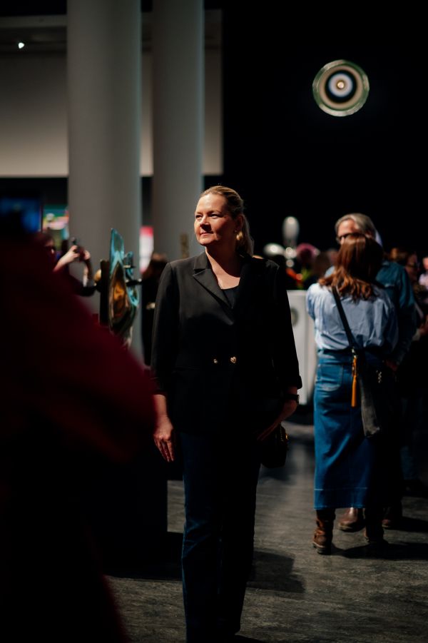 Wernisaż wystawy Stefan Knapp – alchemik i wizjoner [fot. Katarzyna Szymańska / Centrum Sztuki Współczesnej "Znaki Czasu" w Toruniu] Kliknij, aby powiększyć zdjęcie