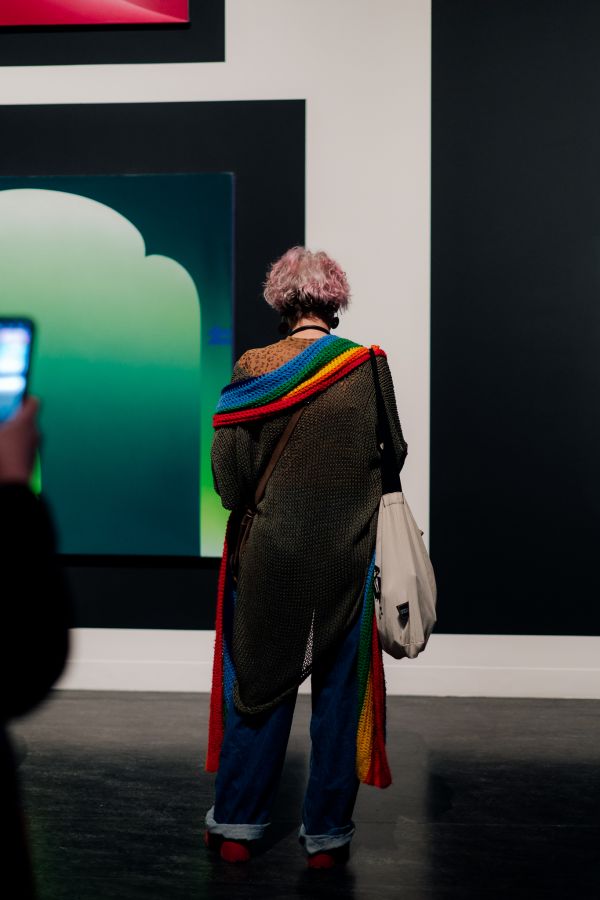 Wernisaż wystawy Stefan Knapp – alchemik i wizjoner [fot. Katarzyna Szymańska / Centrum Sztuki Współczesnej "Znaki Czasu" w Toruniu] Kliknij, aby powiększyć zdjęcie