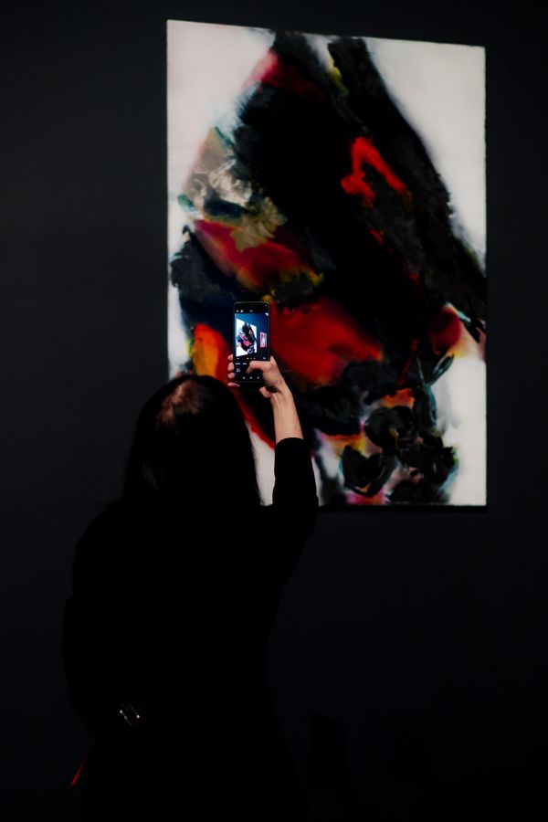 Wernisaż wystawy Stefan Knapp – alchemik i wizjoner [fot. Katarzyna Szymańska / Centrum Sztuki Współczesnej "Znaki Czasu" w Toruniu] Kliknij, aby powiększyć zdjęcie