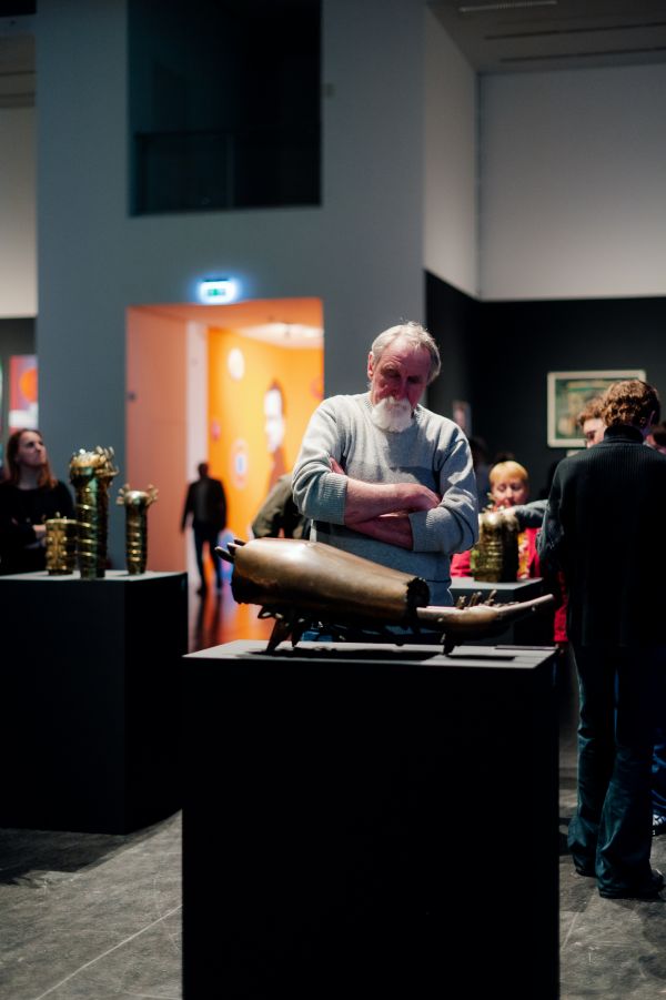 Wernisaż wystawy Stefan Knapp – alchemik i wizjoner [fot. Katarzyna Szymańska / Centrum Sztuki Współczesnej "Znaki Czasu" w Toruniu] Kliknij, aby powiększyć zdjęcie