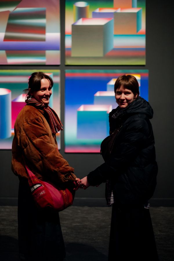 Wernisaż wystawy Stefan Knapp – alchemik i wizjoner [fot. Katarzyna Szymańska / Centrum Sztuki Współczesnej "Znaki Czasu" w Toruniu] Kliknij, aby powiększyć zdjęcie