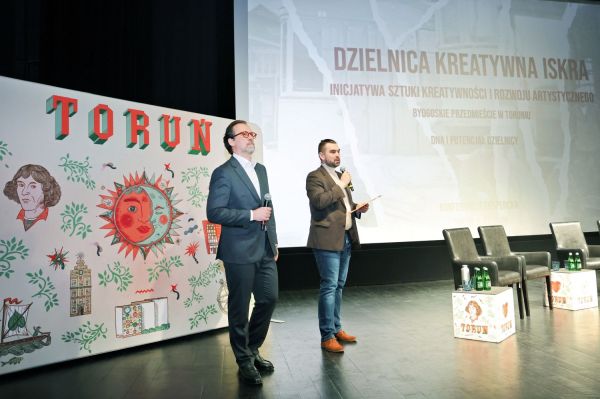 Konferencja ekspercka na temat koncepcji dzielnicy kreatywnej ISKRA [Andrzej Romański] Kliknij, aby powiększyć zdjęcie