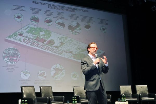 Konferencja ekspercka na temat koncepcji dzielnicy kreatywnej ISKRA [Andrzej Romański] Kliknij, aby powiększyć zdjęcie