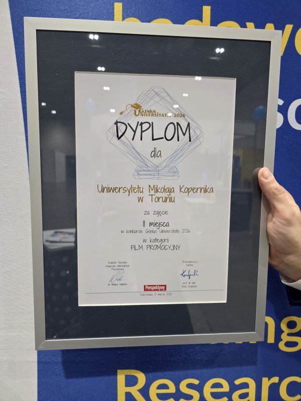 Wręczenie nagród w konkursie Genius Universitatis [fot. Nadesłane] Kliknij, aby powiększyć zdjęcie