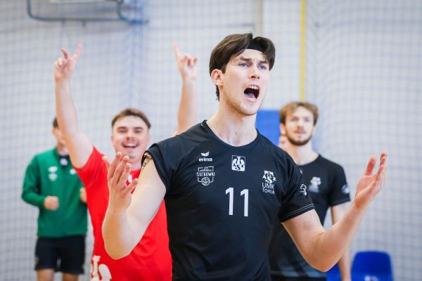 54. Turniej Kopernikański  w siatkówkę (13-15.03.2026, Uniwersyteckie Centrum Sportowe) [fot. Andrzej Romański] Kliknij, aby powiększyć zdjęcie