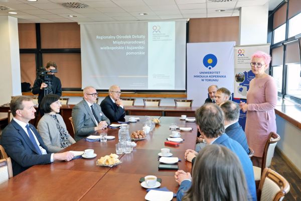 Spotkanie dotyczące działań RODM w województwach kujawsko-pomorskim i wielkopolskim [fot. Andrzej Romański] Kliknij, aby powiększyć zdjęcie