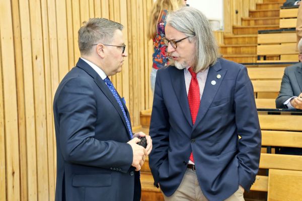 Wykład im prof. Antoniego Basińskiego prof. Teofila Jesionowskiego (Wydział Chemii, 8.04.2026) [fot. Andrzej Romański] Kliknij, aby powiększyć zdjęcie