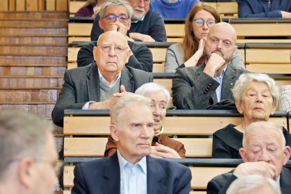 Wykład im prof. Antoniego Basińskiego prof. Teofila Jesionowskiego (Wydział Chemii, 8.04.2026) [fot. Andrzej Romański] Kliknij, aby powiększyć zdjęcie