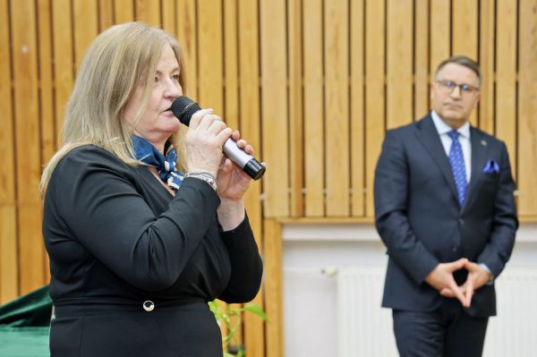 Wykład im prof. Antoniego Basińskiego prof. Teofila Jesionowskiego (Wydział Chemii, 8.04.2026) [fot. Andrzej Romański] Kliknij, aby powiększyć zdjęcie