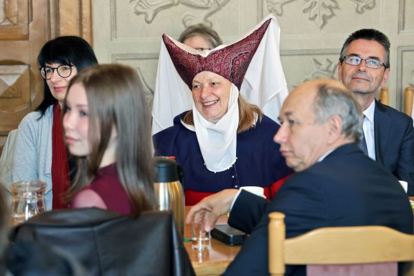 Wręczenie Orderu Zasługi Republiki Federalnej Niemiec prof. Leszkowi Żylińskiemu [Andrzej Romański] Kliknij, aby powiększyć zdjęcie