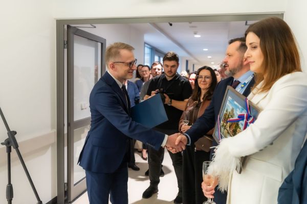 Otwarcie Uniwersyteckiego Centrum Wsparcia Badań Klinicznych Collegium Medicum UMK [fot. Collegium Medicum UMK] Kliknij, aby powiększyć zdjęcie