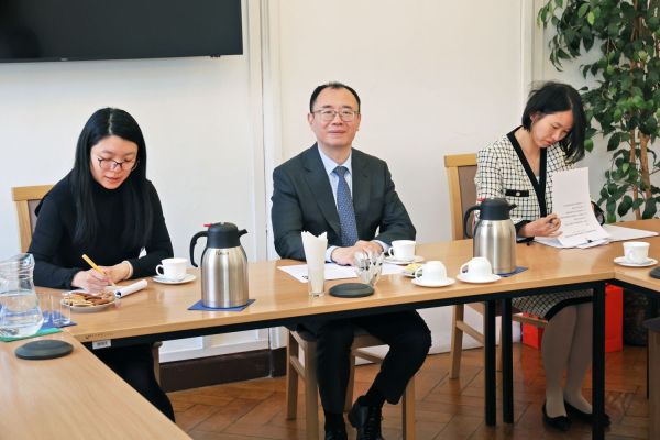 Wizyta Ambasadora Nadzwyczajnego i Pełnomocnego Chińskiej Republiki Ludowej w Polsce (21.05.2026) [Andrzej Romański] Kliknij, aby powiększyć zdjęcie