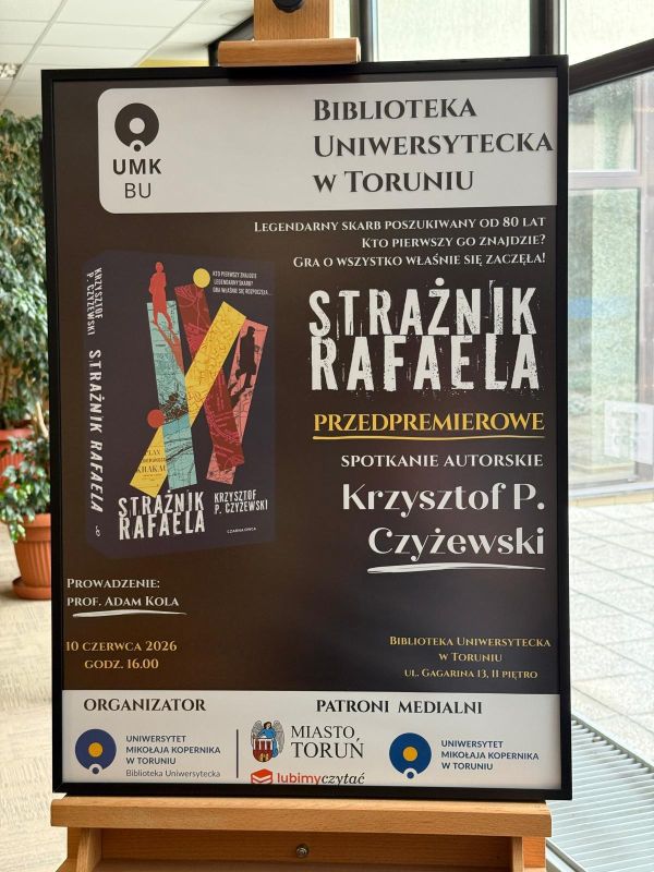 Spotkanie autorskie z Krzysztofem P. Czyżewskim [fot. Piotr Kurek] Kliknij, aby powiększyć zdjęcie