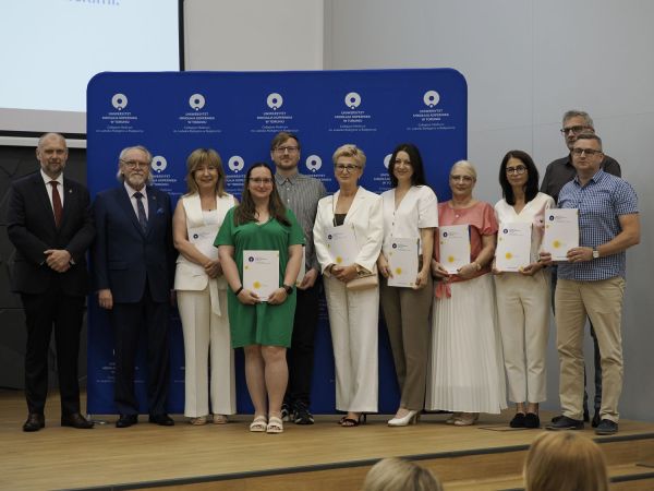 Wręczenie Nagrod Rektora w Collegium Medicum UMK [fot. Jacek Kargól] Kliknij, aby powiększyć zdjęcie
