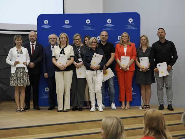 Wręczenie Nagrod Rektora w Collegium Medicum UMK [fot. Jacek Kargól] Kliknij, aby powiększyć zdjęcie