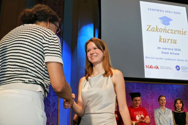 Zakończenie programu przygotowawczego "Zerówka 2025/2026" na UMK [fot. Andrzej Romański] Kliknij, aby powiększyć zdjęcie