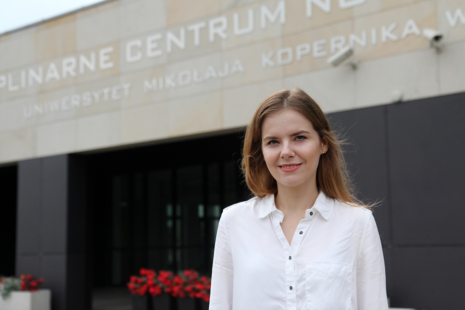 Dr Karolina Finc from the Interdisciplinary Center of Modern Technologies of NCU 
