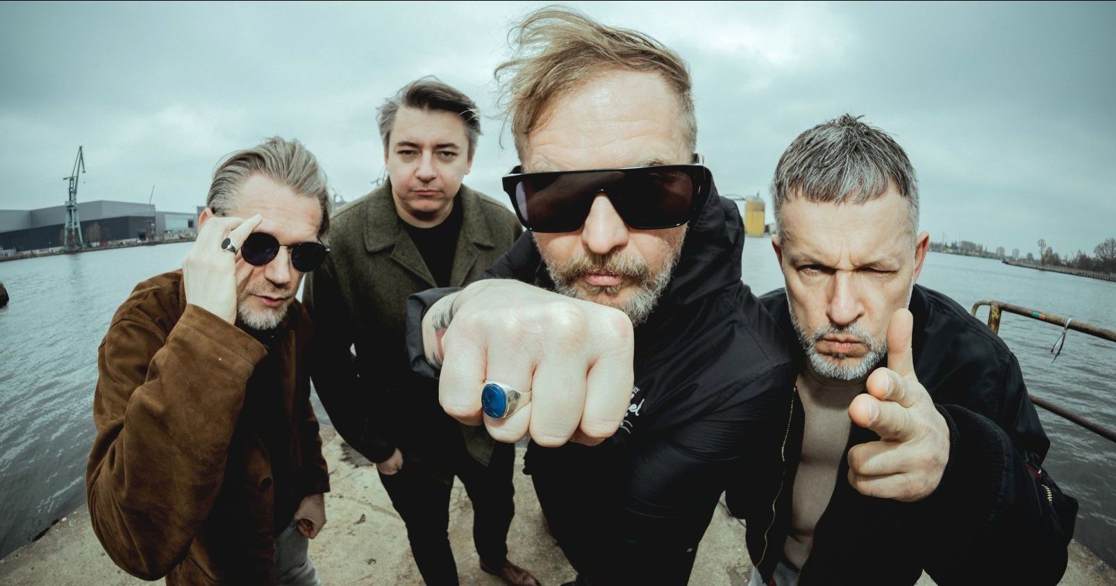 The musicians from the band Organek