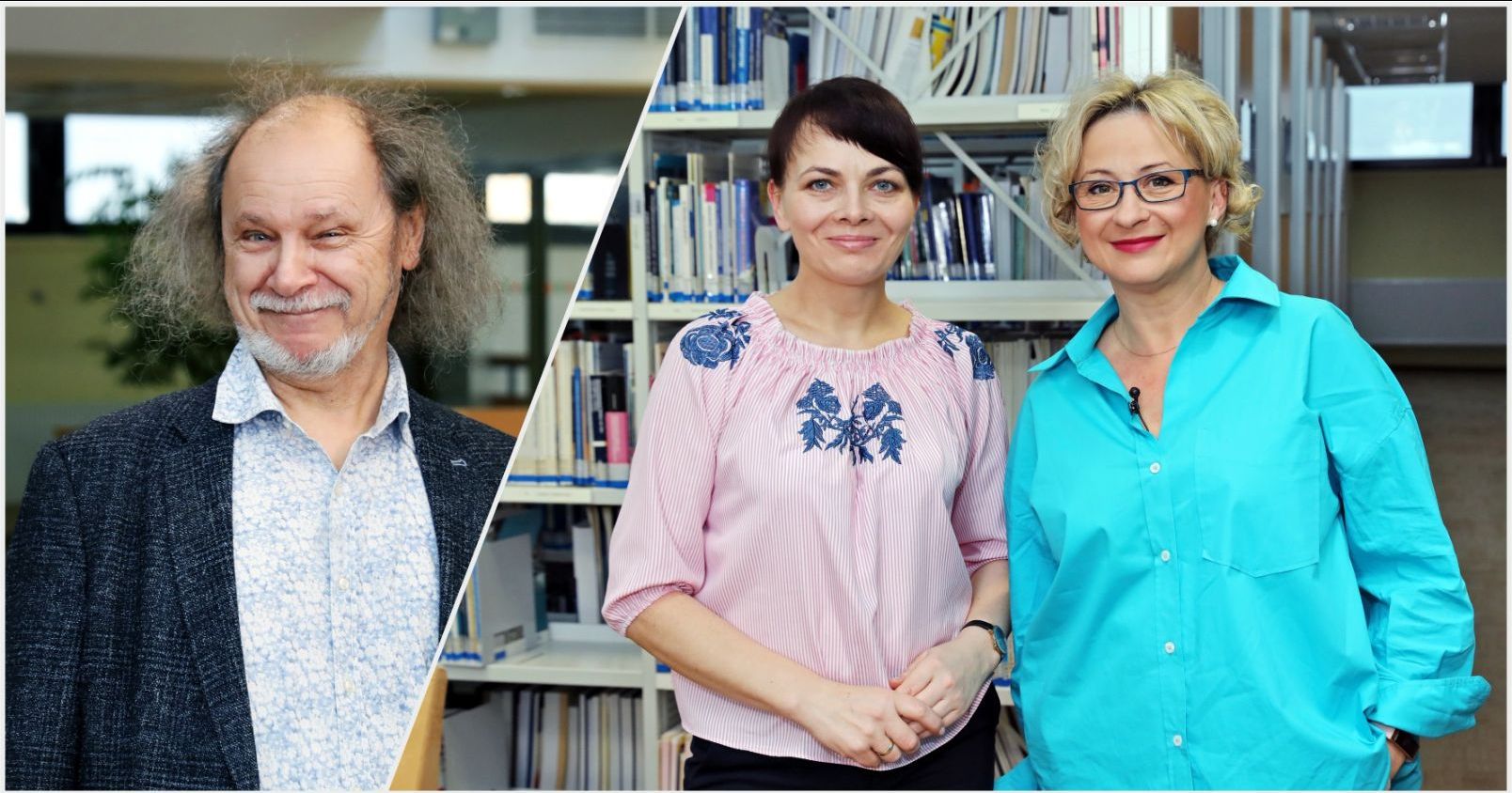 Prof. dr habil. Włodzisław Duch from the Faculty of Physics, Astronomy and Informatics, dr. habil. Jadwiga Biegańska, NCU Prof. and dr habil. Elżbieta Grzelak-Kostulska, NCU Prof. from the Faculty of Earth Sciences and Spatial Management 